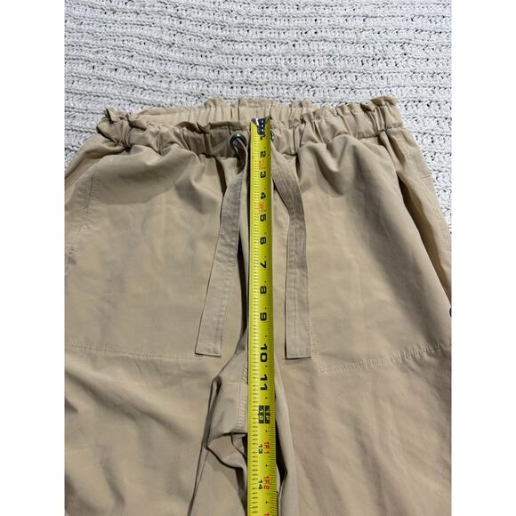 Apana Performance Joggers Athletic Pull On Womens Size Small Khaki Elastic Waist - Picture 4 of 9